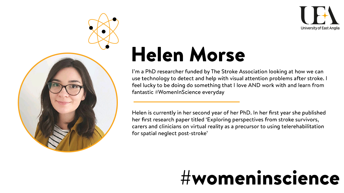 Current PhD student  @hmorse8 completed her MSc with us before being awarded her  @TheStrokeAssoc fellowship. She is also part of the  @UEANeuroLab  #WomenInScience