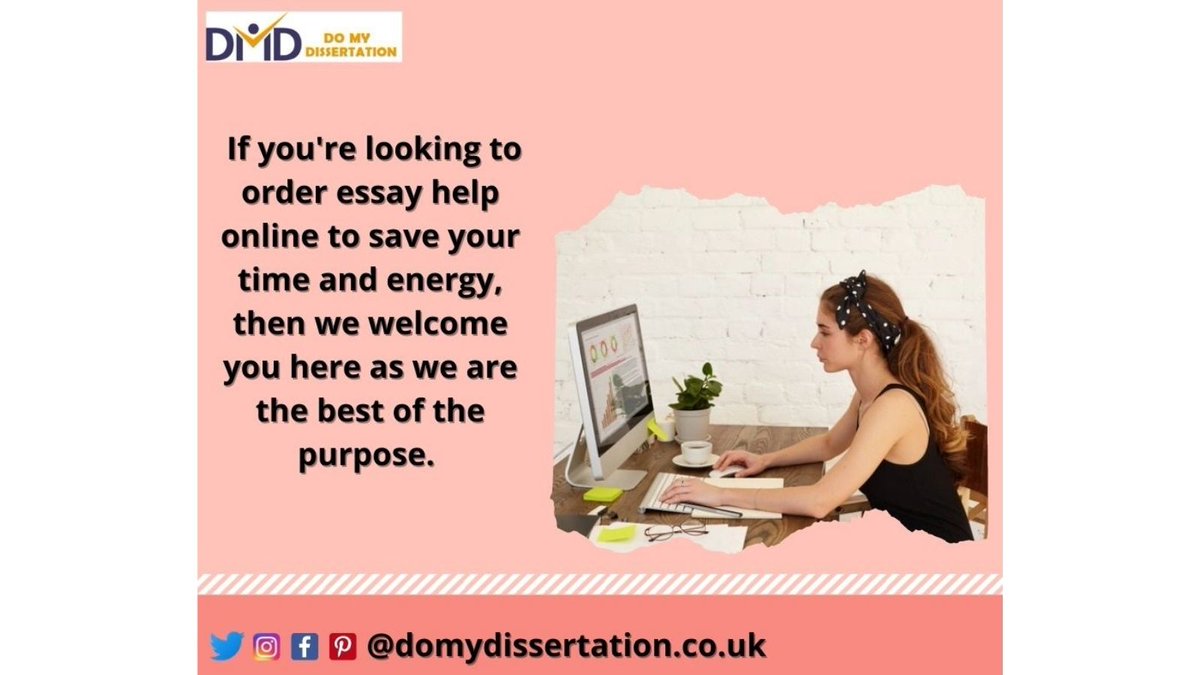 DissertationDo's tweet image. If you are satisfied with our stats and customer reviews and thinking about availing our services to deal with your assignments, you're just a few clicks away.
domydissertation.co.uk
#cheaprates #Assignmenthelp #writemyessay #accuratecontent #discountedrates #freeplagarism