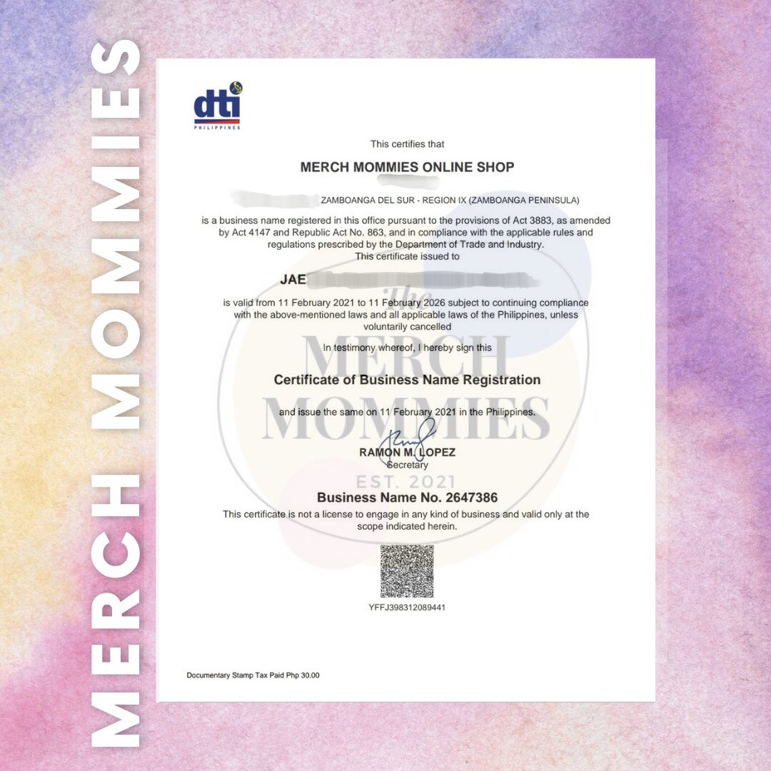 MerchMommies's tweet photo. #MMUpdates
Hello, Merch Babies! We're happy to announce that we are now ✨DTI registered!✨ Watch out for more merch coming from us 💖💙💛 https://t.co/Zg2W7IShEr