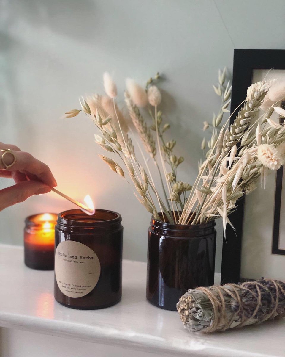 herbsandherbs's tweet photo. Thanks for the kind words! ★★★★★ "Absolutely love this candle! The smell is amazing and it looks so cosy. Will definitely be ordering more! Dispatch was so quick. Love love love" Zara R. https://t.co/BLDH0g4FqI #etsy https://t.co/lAJKqKX3M8