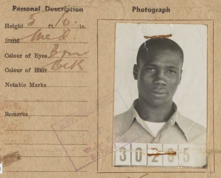 voetnoot's tweet photo. Amsterdam is a maritime city and black sailors have been part of the harbor city for over 400 years. In the 1930's and 1940's many black sailors came from #Suriname. Like Eugène Humphrey Tosch (1924-1996) who embarked on the Dutch Ship Tarakan in 1944. #blackhistorymonth #day11 https://t.co/SJp8TU81D5
