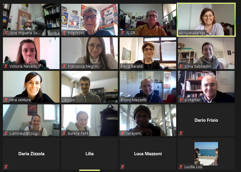 I just can't hold myself to show this picture of the Med-Berry mid-term GA. Look how happy we are ! And that's all thanks to the nice data shown? no ! it is because the nice  data are on strawberry 🍓🍓! More later on..