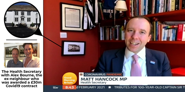 The Citizens On Twitter Spotted By A Citizen Health Secretary Matt Hancock Has A Photo Of The Cock Inn Thurlow Hanging Behind Him In His Red Room The Pub Was Owned By Alex