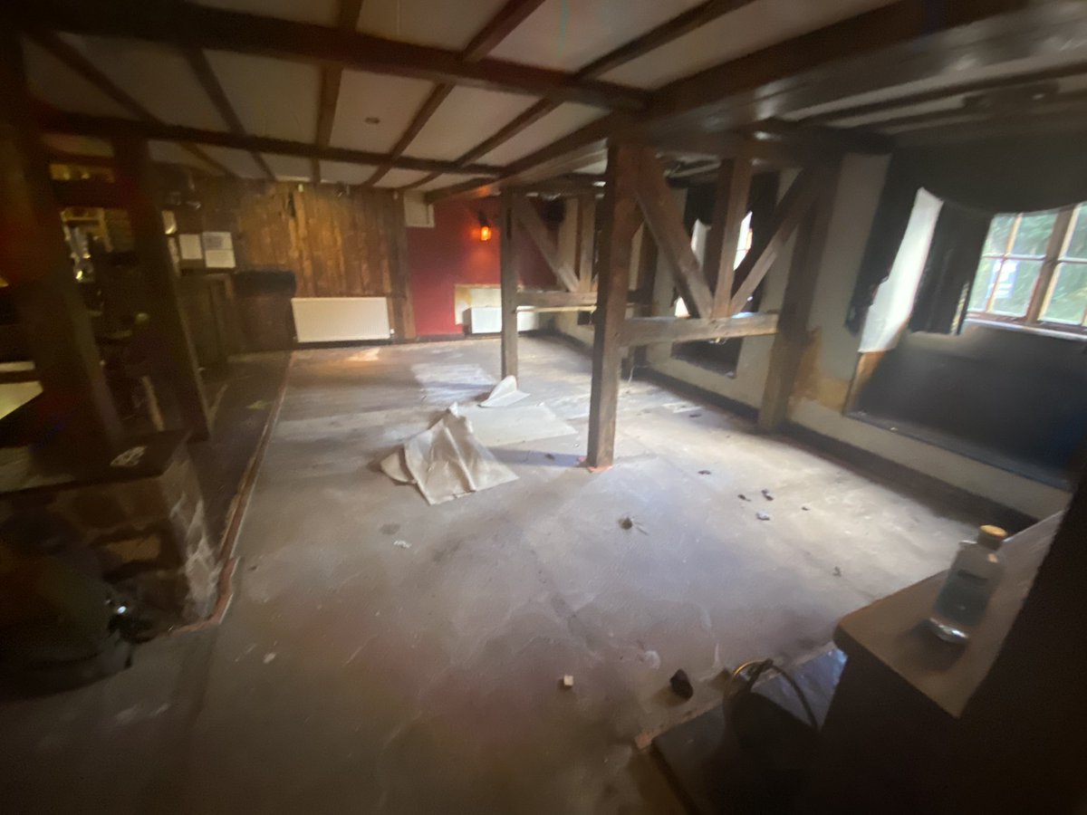 BridgeInnSanton's tweet photo. Bit of a refurbishment going on currently https://t.co/A4GIZFh1lv
