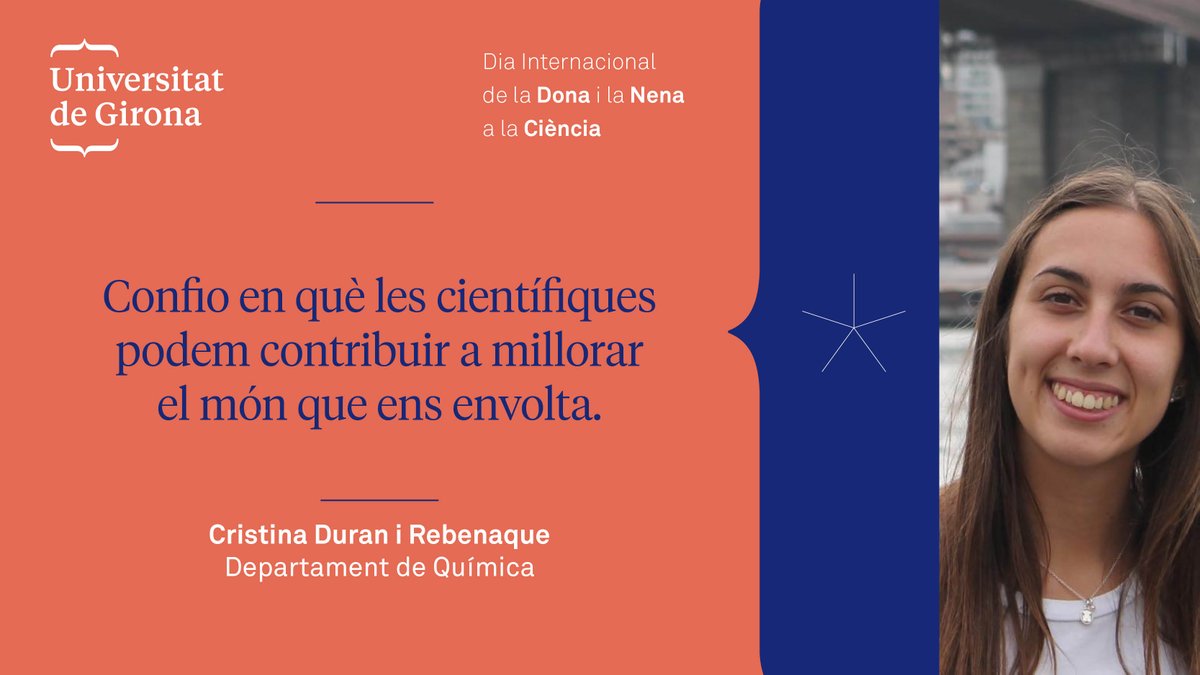 Universitat de Girona (@univgirona) on Twitter photo Coneix la <a href="/crisduran25/">Cristina Duran</a>, #ExpertaUdG del grup de recerca <a href="/CompBioLab_IQCC/">CompBioLab</a> de l'institut <a href="/IQCCUdG/">IQCC UdG</a>. #11F2021 Coneix la <a href="/crisduran25/">Cristina Duran</a>, #ExpertaUdG del grup de recerca <a href="/CompBioLab_IQCC/">CompBioLab</a> de l'institut <a href="/IQCCUdG/">IQCC UdG</a>. #11F2021