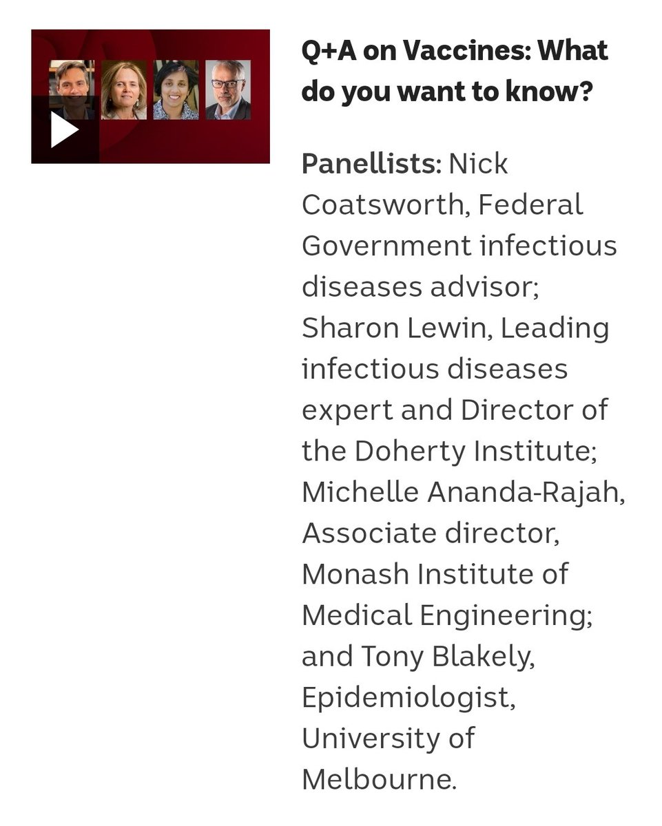 Michelle Ananda-Rajah was the one who tried to ask the real Q's. Ohh the looks from the Uni controlled scum.