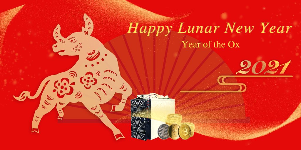 Inno_Miner's tweet image. We wish you all a happy lunar new year and a blessed year of the Ox!