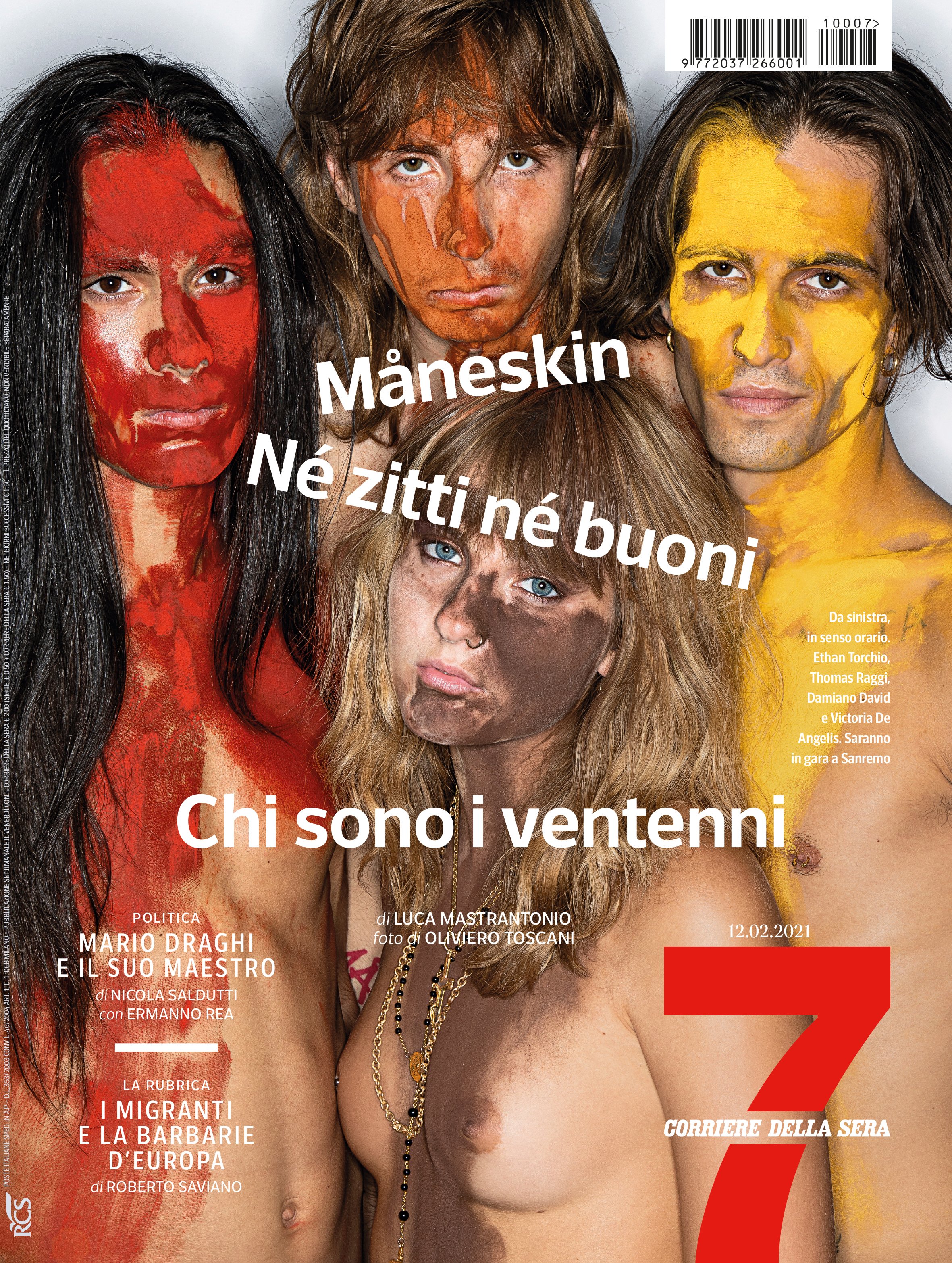 Maneskinofficial On Twitter Siamo Sulla Copertina Di 7corriere Parliamo Di Sanremo E Del Nostro Nuovo Album Da Domani In Edicola Corriere Bastefanelli Criticalmastra Https T Co Lsavpvryxv