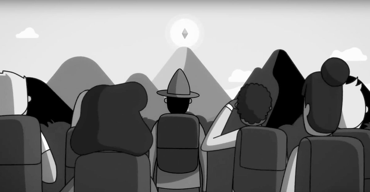 In this way, the climbers define where to go and the hikers define *how we get there.