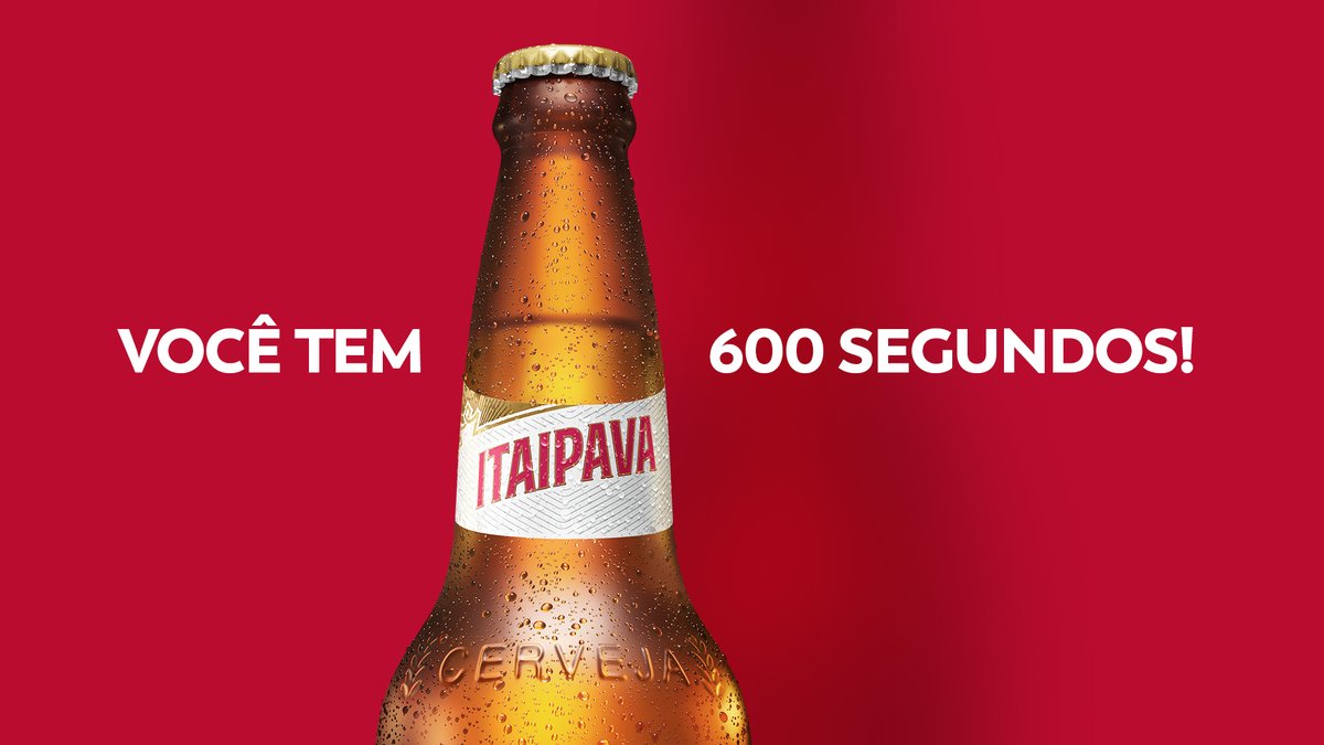 Marca aqui aquela pessoa desatenta que vai te pagar uma Itaipava 600 😜🍻 #BebaComSabedoria https://t.co/3TZNJCL9fn