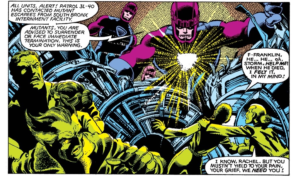 By virtue of its mutant species premise, X-Men comics evoke key philosophical aspects of a genre of Science Fiction called posthumanism, one that focuses on exploring how the end of the human species is inevitable.  #xmen 1/9
