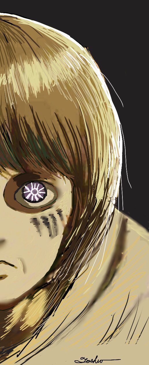声優 古川登志夫 青二プロダクション うまく描けない 太陽みたいになっちゃうんだけど 進撃の巨人 で演らせていただいた ウーリの目が好きなんだよなあ T Co Aev7mlfscw Twitter