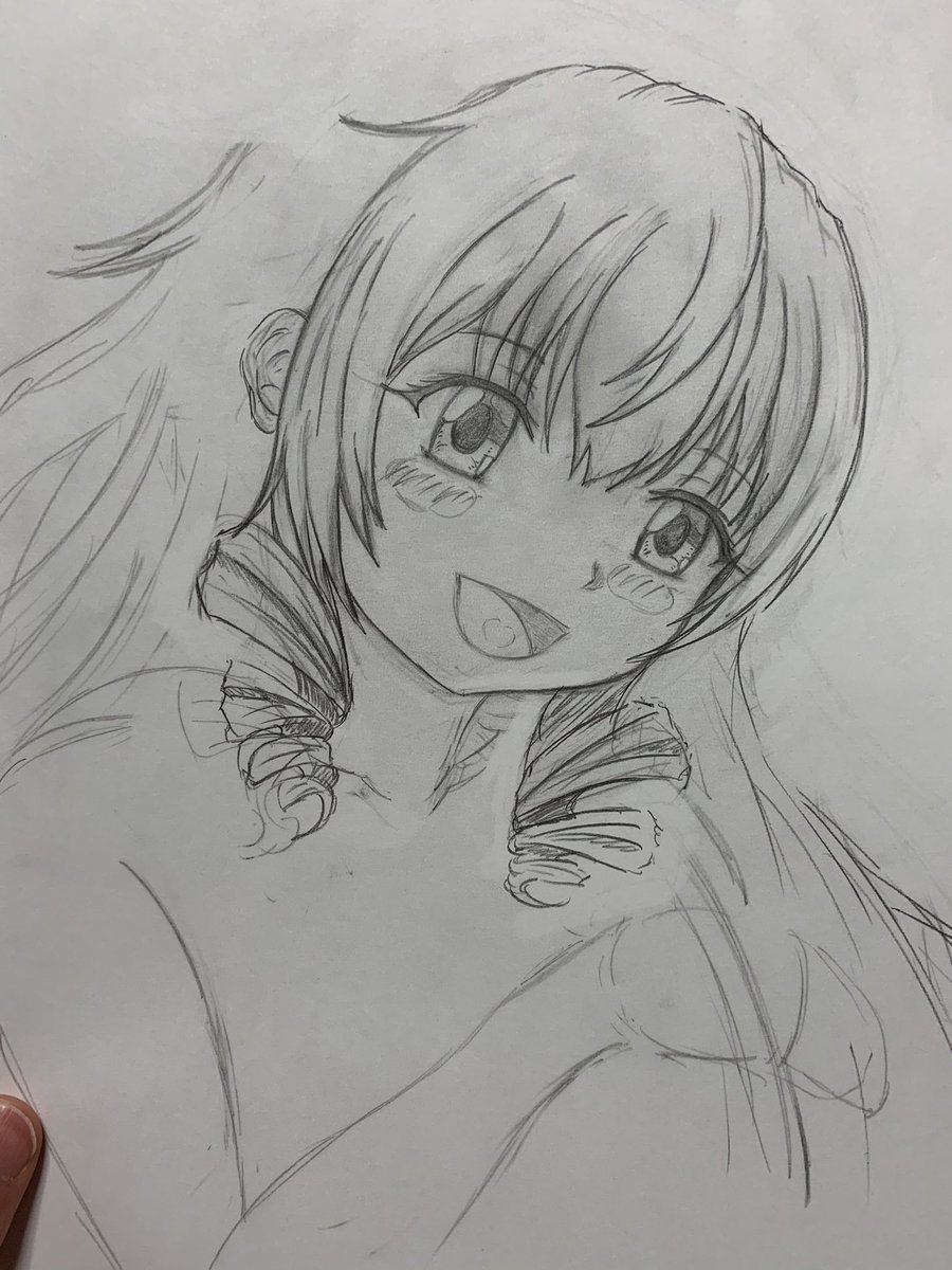 今日数時間の描きこみでここまで 