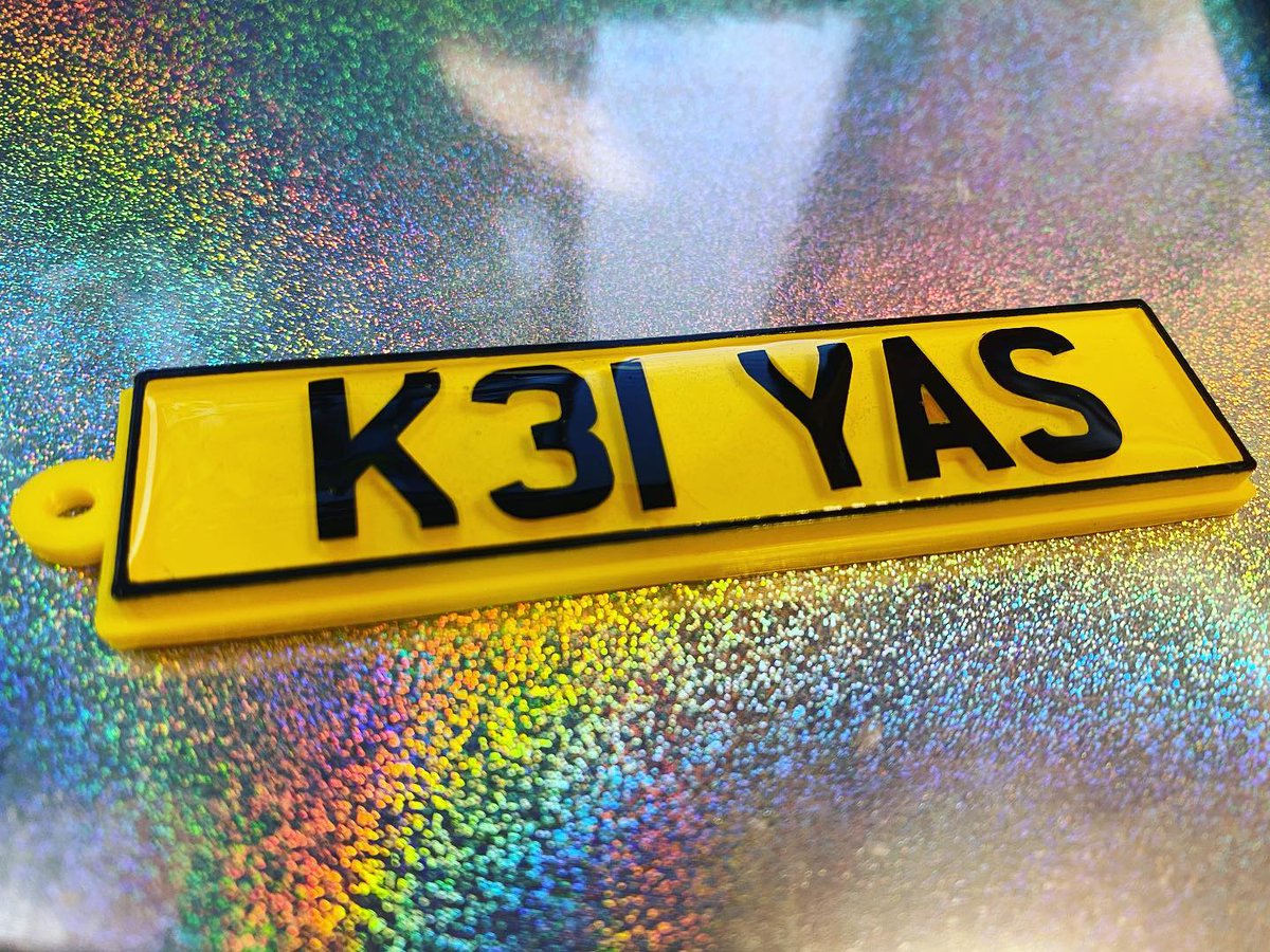SpiceyDeSigns's tweet photo. Not only do we customise vehicles, we can also produce these personalised 3D mini reg plates! Ideal for fleets or families! 💜 #numberplates #regplates #3Dprinting https://t.co/aEi6wxvkbK