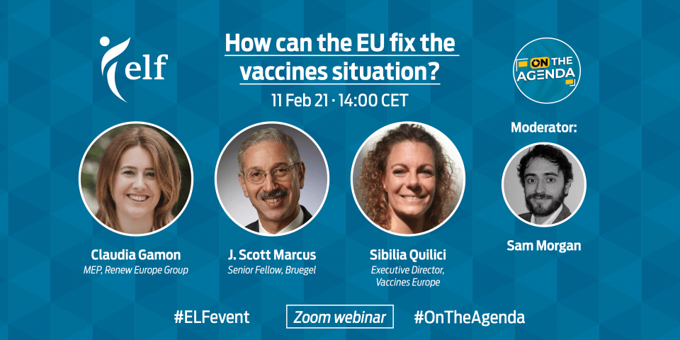VaccinesEurope's tweet photo. Our New Executive Director, @sibiliaquilici, joining today at @EurLiberalForum to discuss "How the EU can fix the vaccines situation?". #COVID19 #EFPIA #questionsinspiresolutions https://t.co/O81kKpPCsF