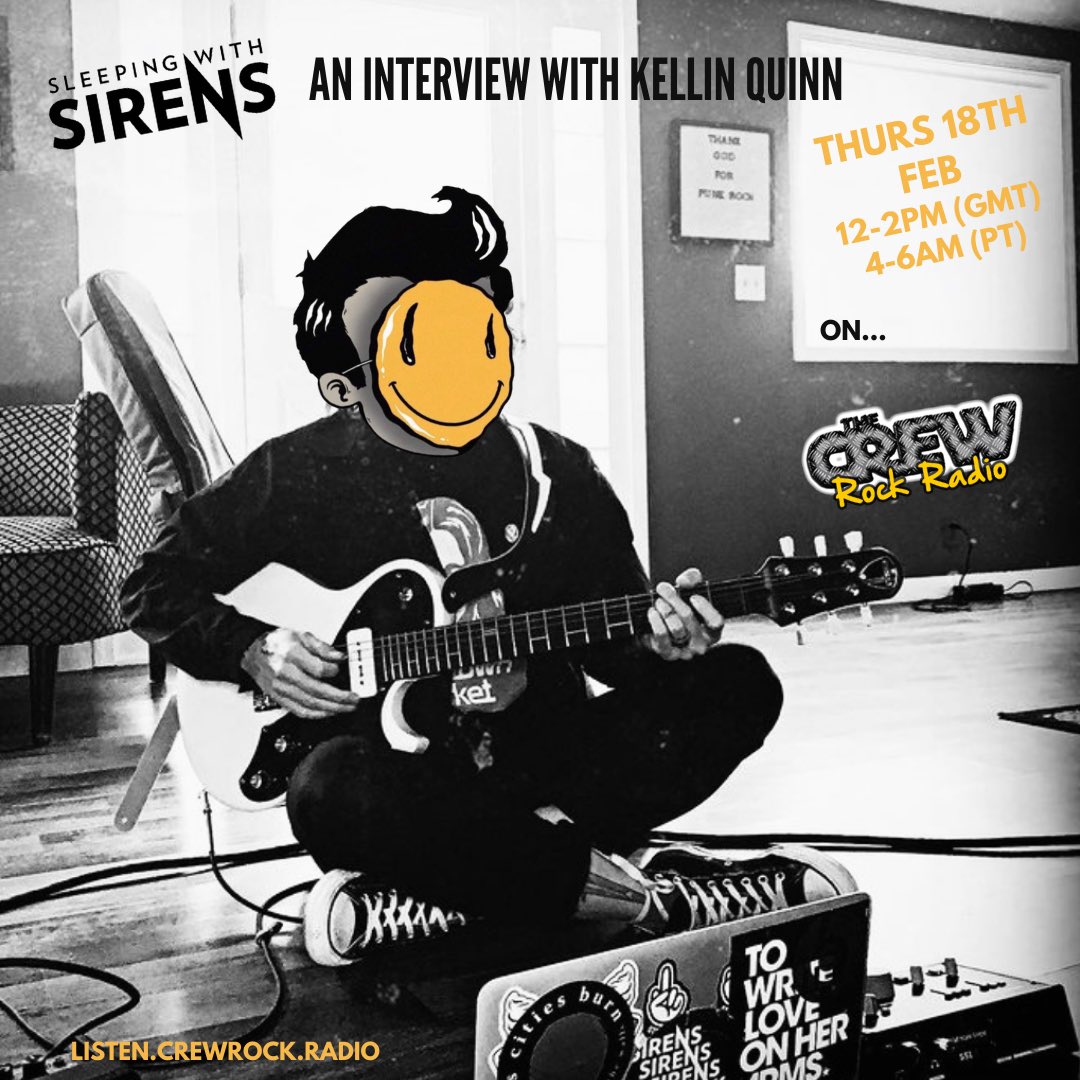 The secret is out! Last night me and @DagnanRyann had a one-to-one interview with <a href="/Kellinquinn/">K𝐞𝐥𝐥𝐢𝐧 Q𝐮𝐢𝐧𝐧</a>. What a kind man, we thank him for his time! <a href="/crewrockradio/">Crew Rock Radio</a> listen in details in the pic x