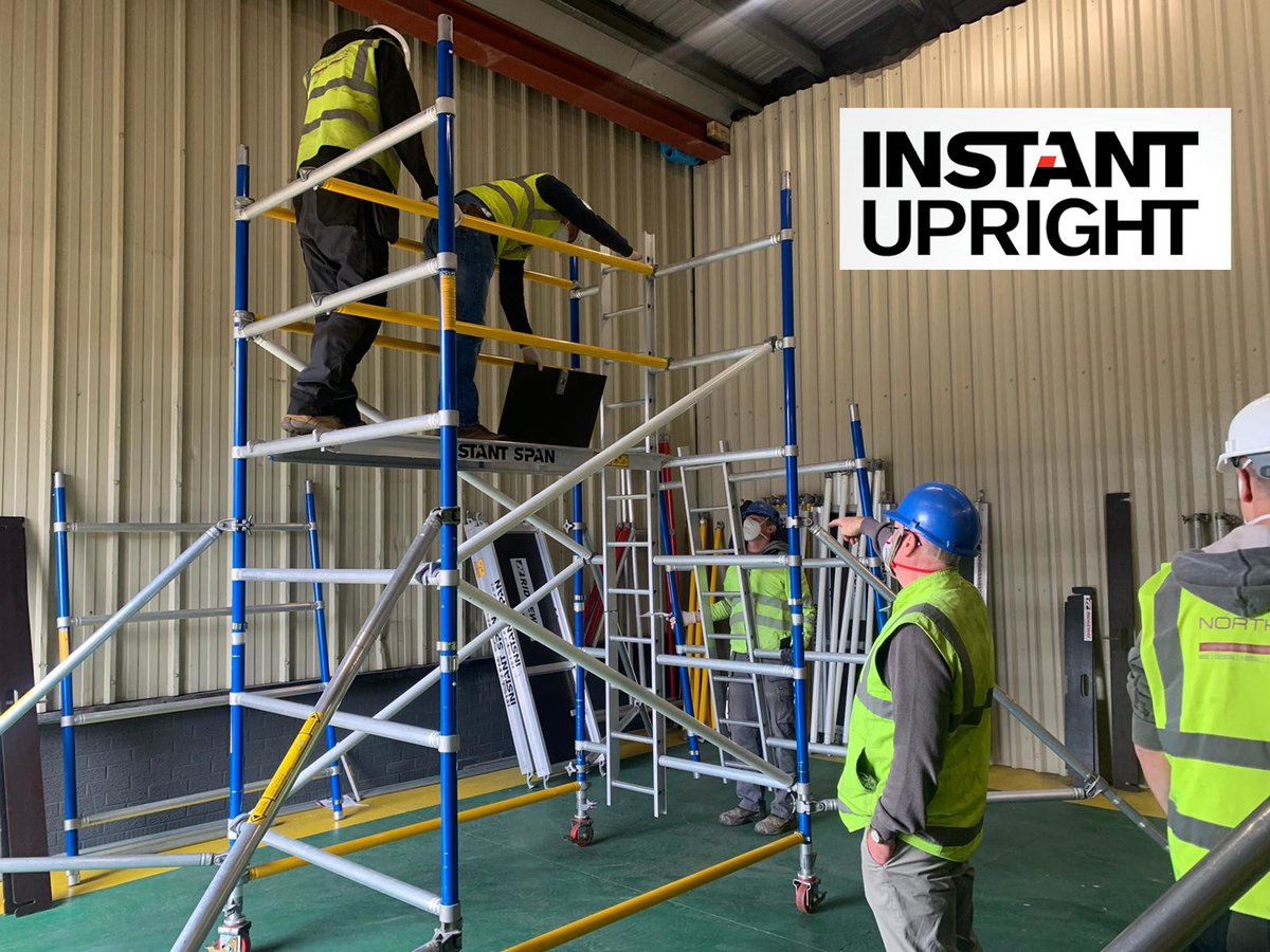 InstantSpain's tweet photo. Con los sistemas especiales Instant Upright, podrás personalizar tu torre móvil de aluminio a medida!

Podéis conocer más sobre proyectos especiales y soluciones de acceso hechas a medida, aquí mismo📞

#instantupright #andamio #obra #andamiocertificado #seguridadlaboral https://t.co/2raFafFdZy
