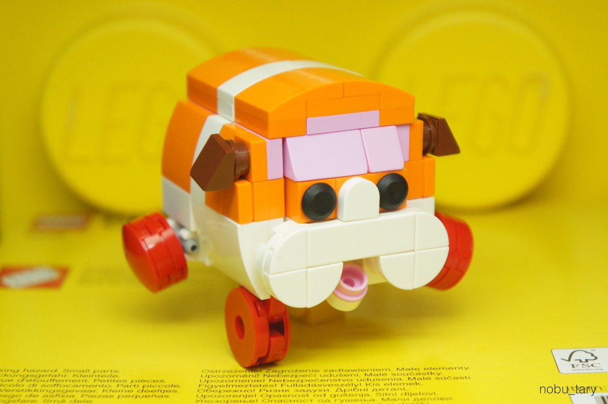 Tary Legoで Puipuiモルカー のポテトをつくってみました Puipuiモルカー モルカー