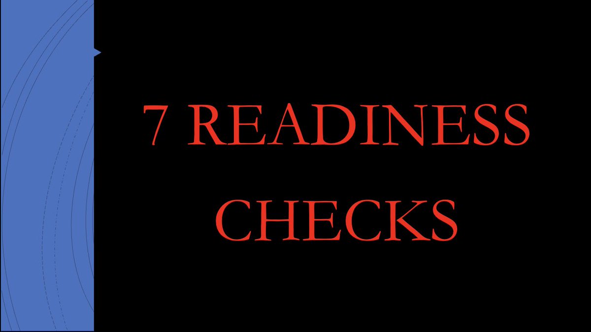 So here are the seven things you need to check yourself on to determine if you are ready.  @dacious_  @FelixMwanret  @oshin_uncolonzd  @impacttoyin  @BWAYouth  @jerryakinsola  @okbabarinde  @SooHarry  @WestTobin  @AbiodunJags  @DareFadeji  @dawodu_gbade  @NDBCVI  @kskadeyemi  @SimiSina