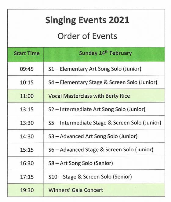 LMFest2021's tweet photo. Singing events at Leicester MusicFest 2021! 13th and 14th of February

Full timetables for all festival events are now on our homepage at https://t.co/rb6caZzQ4z

#Singing #Masterclass #artsong #musicaltheatre https://t.co/6NiJnQthcG