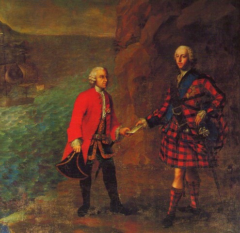 Thomas' family had been staunch supporters of the Stuarts: his g-g-grandfather conveyed James II to France, whilst his grandfather Antoine Walsh transported Prince Charles Edward Stuart to Scotland in 1745. Antoine had built the family fortune in Nantes mostly with slave trading.