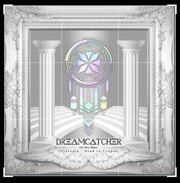 Design compositions in a square format can only vary so much. Also the placement of both albums are even very accurate to the rule of thirds as you can see with DC’s album legit having the logo in the middle third while the pillars are on the other thirds. The placement is design