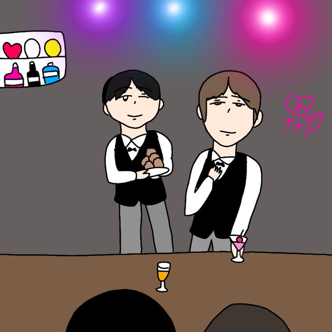 バーテンダーのtwitterイラスト検索結果