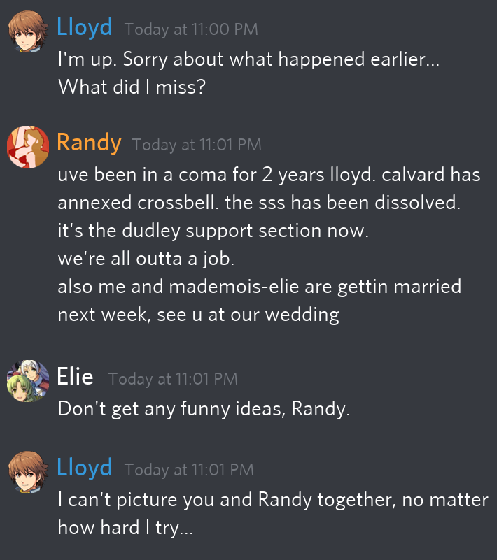 Texts from Crossbell tweet media