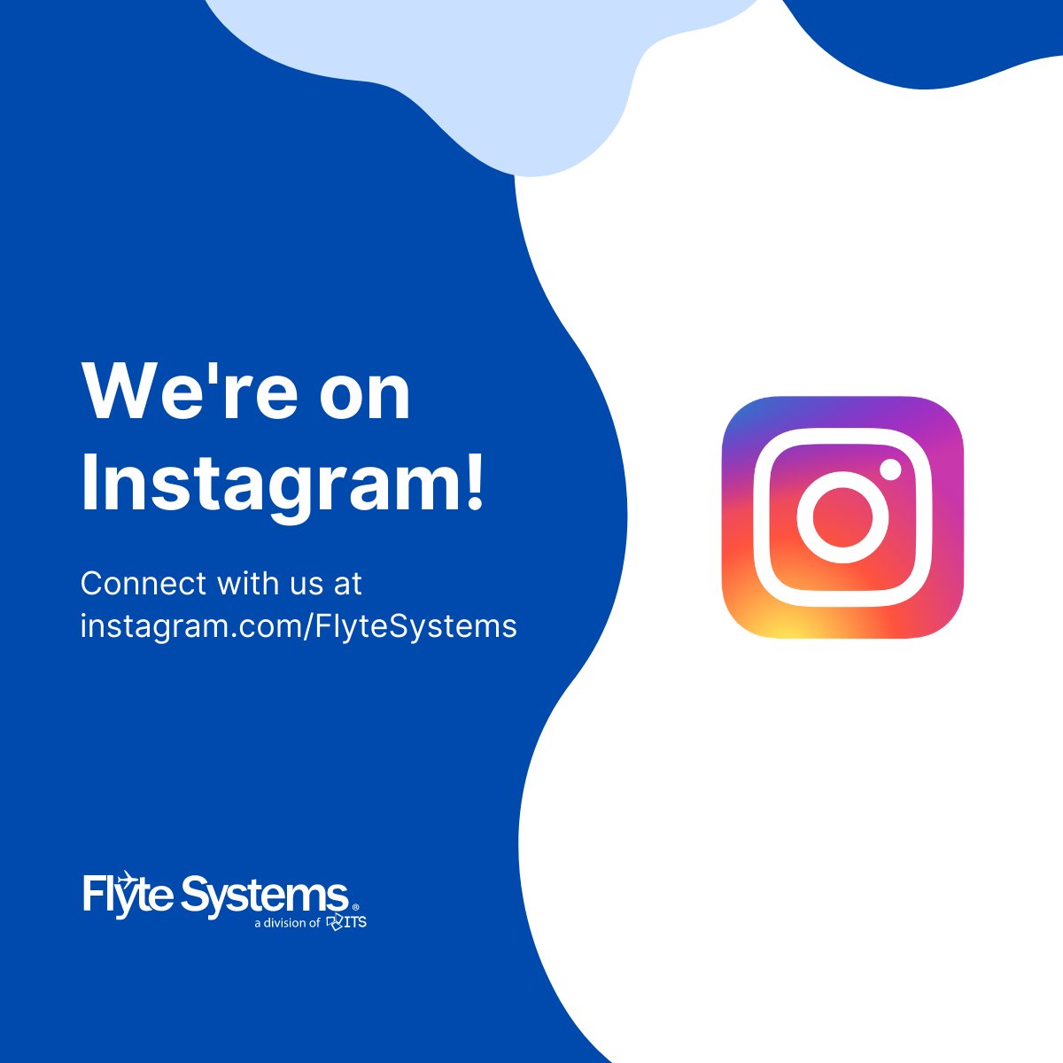 We've recently joined #instagram 📷 You can connect with us at instagram.com/flytesystems