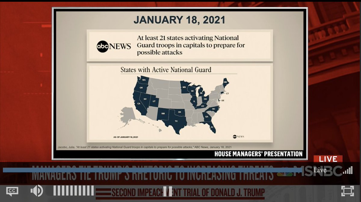 At least 21 states activated national guard after Jan. 675/