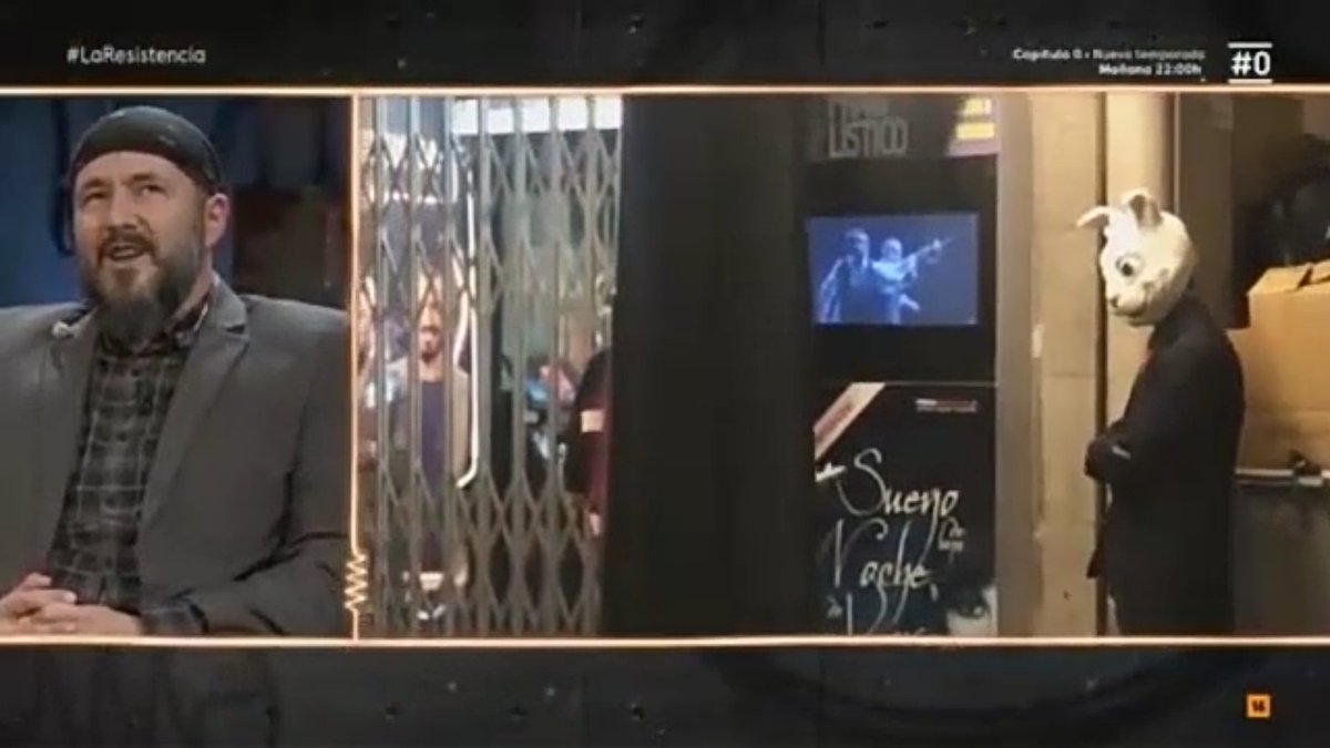 Lankacyrus's tweet photo. Nuevo mensaje dirigido a @LaResistencia y @CastellaTuiter yo no es por meter presión pero el Conejo se está impacientando...🔊🔊🔊llevad a @weareMEGARA al programa. El tiempo se acaba... https://t.co/AoLL8yeSnf