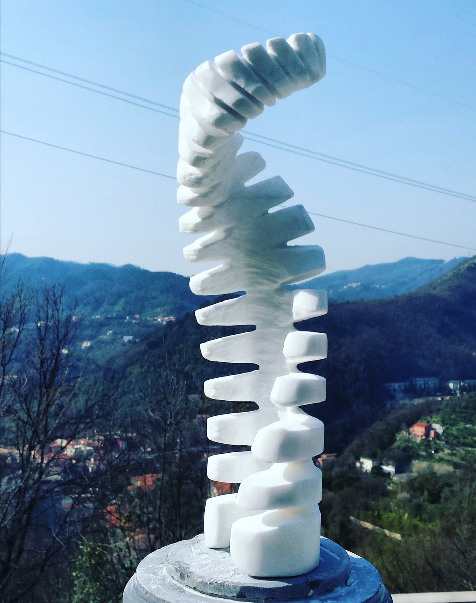 brochetelli's tweet photo. .Vertebra.

White Marble 

#3dmodeling #marble #contemporaryart https://t.co/8Tf7nLbibY