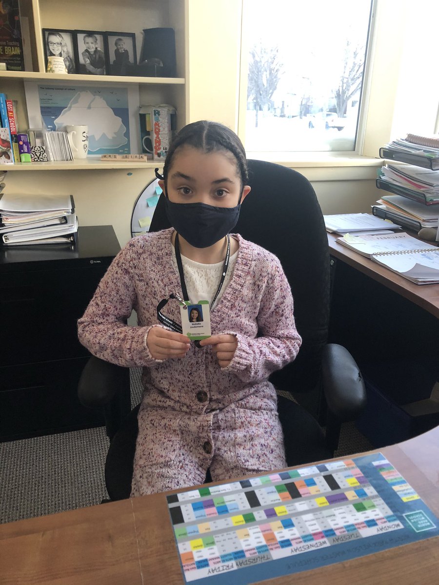 NPWschool's tweet photo. North Park Wilson- The Caught Being Kind Project! We did a draw for our principal for the day! Natalia Lindemere did an amazing job participating in a variety of principal duties with Mrs. Siba. #promotingKindness #NPWschool #principalfortheday https://t.co/6ZvQwk6c9Q