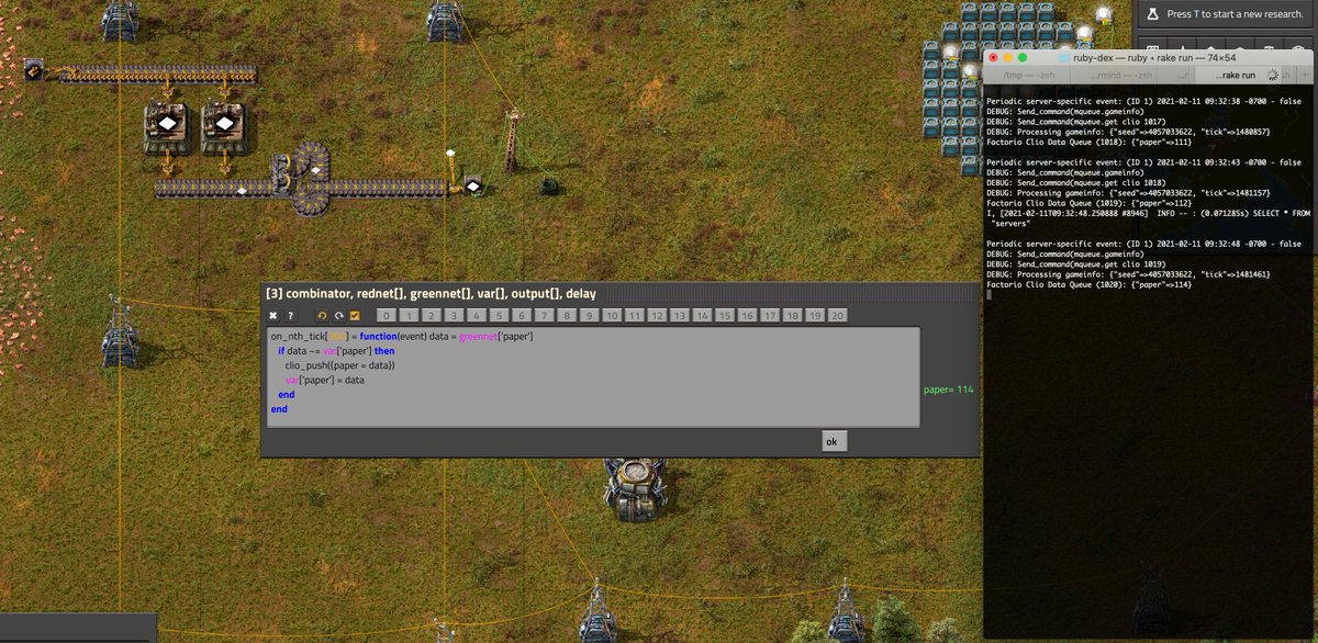 Time for the #ClioHackathon! Building Matterorio - A Clio Factorio Mod - Will our crash landed lawyer/engineer automate his legal cases and escape the planet?
