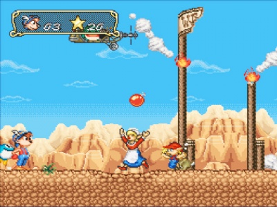 Ardy Light Foot, a game that's so 90s furry it's like they stepped out of a zine