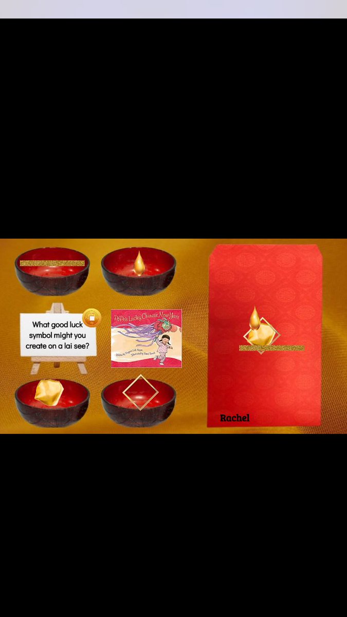 primaryautism's tweet photo. Listening to all of the good luck traditions in the story “PoPo’s Lucky Chinese New Year” inspired students to create a good luck symbol on a lai see. Thank you @_ritamak for the loose parts template ❤️ #LunarNewYear @StGeorgesJPS https://t.co/OnuDFvNNTz