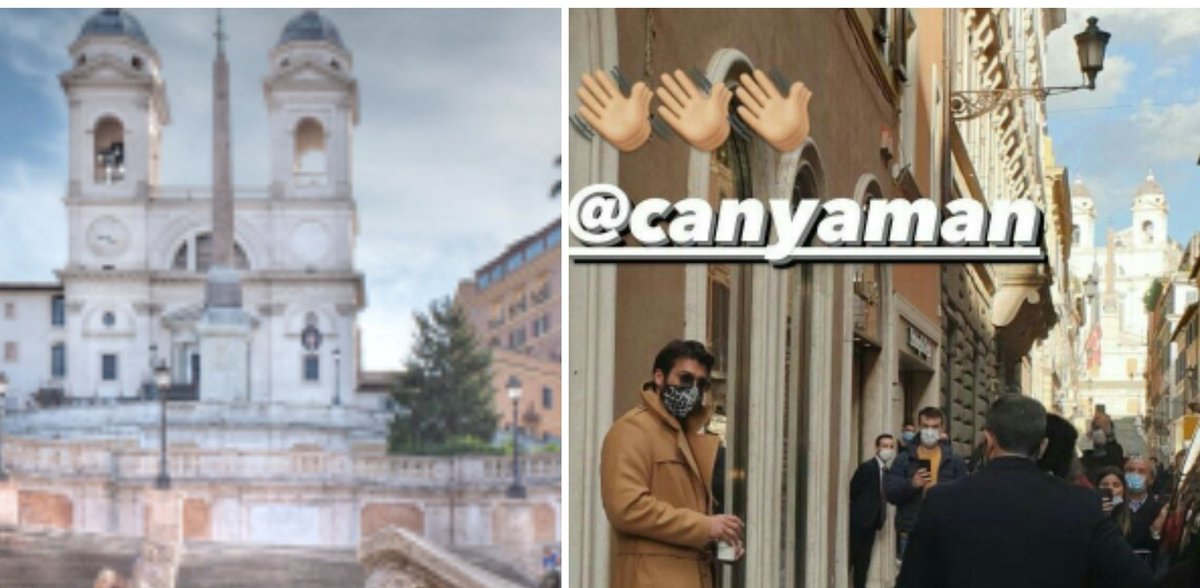 Can e Roma... ♥️
#CanYaman #Roma #piazzadispagna
#Sandokan