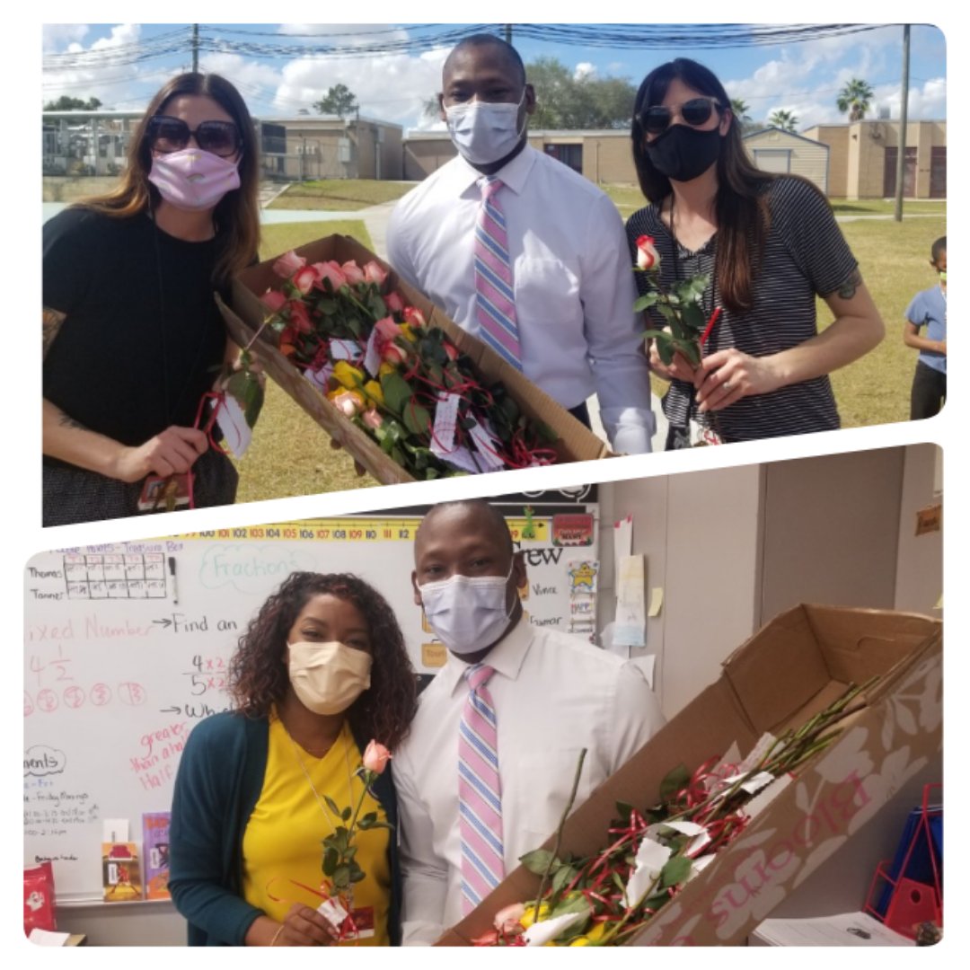 Passing out Rose's to the staff to show my appreciation for all their hard work !#Thebestisyettocome
<a href="/TransformHCPS/">HCPS Transformation Network</a> <a href="/HCPSShawES/">HCPSShaw</a>