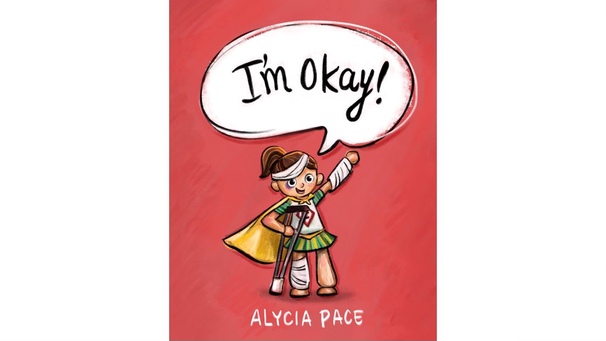 pacepaintings's tweet photo. When Amelia would get hurt, she 
jumps up and yells, “I’m okay!”
Amelia can’t fly 
Amelia doesn’t have super strength 
Amelia can’t turn invisible 
But Amelia is still a superhero. 
Amelia is tough. 
In the end, Amelia saves the day by being okay. #PBPitch https://t.co/TwGuJNVh9e
