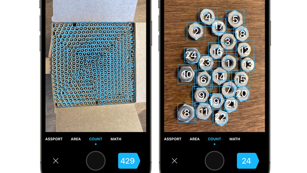 Gizmodo's tweet photo. This App Uses Your Phone's Camera to Automatically Count Up a Pile of Objects https://t.co/tSzZUHS0nO https://t.co/DWwq9z0e7z