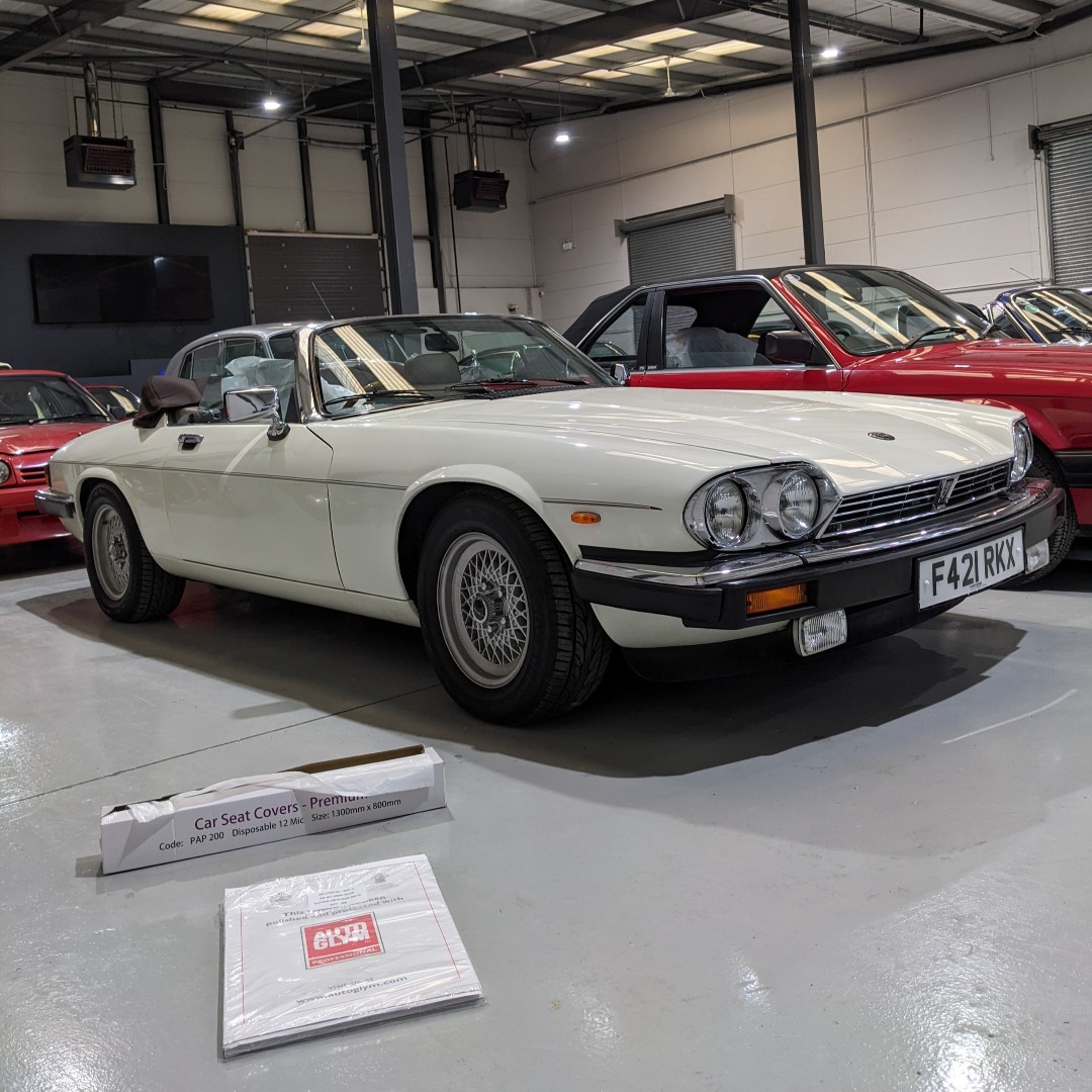 MParkClassics's tweet image. Incoming cars being prepped for our 27th April auction. Guess the cars in the 5 car quiz on our Instagram story! @autoglym #sellingclassiccars # classiccarauction #classiccarforsale #carprep #autoglym #xjs #xjsc #classicjaguar