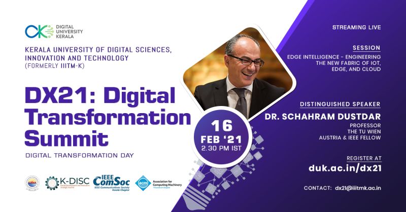 Distributed Systems Group @ TU Wien (@dsg_tuwien) on Twitter photo Schahram Dustdar <a href="/dustdar/">schahram dustdar</a> is a Distinguished Speaker at the Digital Transformation Summit: DX21, February 15-16, 2021. Check it out! Schahram Dustdar <a href="/dustdar/">schahram dustdar</a> is a Distinguished Speaker at the Digital Transformation Summit: DX21, February 15-16, 2021. Check it out!