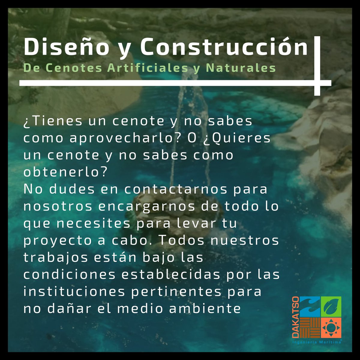DakatsoGrupo's tweet photo. Grupo Dakatso sabe como trabajar

CENOTES NATURALES Y ARTIFICIALES

#grupodakatso #cenotes #limpiezadecenotes #dragados #desazolves #fabricacion #remodelacion #trabajandoparati #playadelcarmen #quintanaroo #mexico #juntospormexico #compromisocontigo #RivieraMaya https://t.co/0BsqFL5CoN