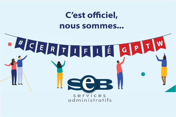 C’est officiel, @SEB_Admin est un excellent lieu de travail® SEB est fière d'annoncer que nous avons été #certifiéGPTW après une analyse approfondie et indépendante menée par @GPTW_Canada Institute® Canada. Cette certification est basée sur les évaluations des employés.