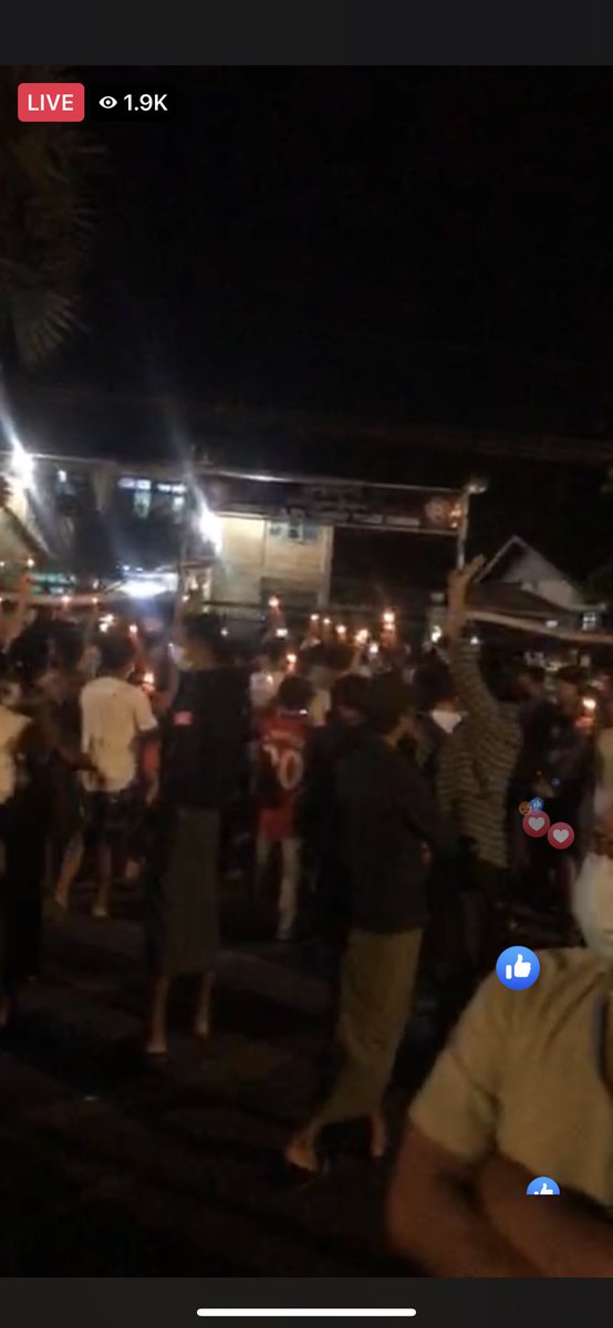 maytoekhine's tweet photo. Our nights are not safe anymore. Alot are being arrested at the moment without any valid reason. They’re trespassing the civilians house with force despite the Martial Law they declared. Right now, all we have is each other. This is really a nazi regime. #WhatsHappeningInMyanmar https://t.co/vPHWfnStr9