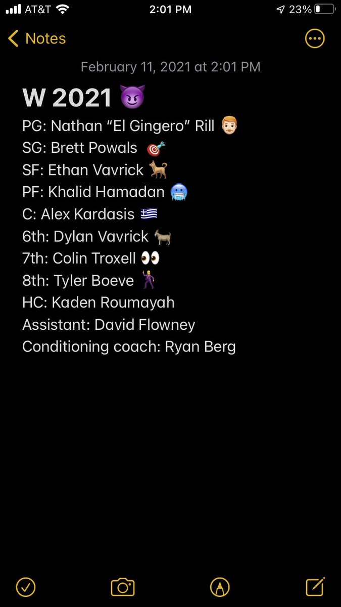 It’s the year boys 😈