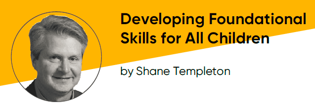 Jenny_HMH's tweet photo. What's holding students back from developing foundational skills by the end of 3rd grade? @ShaneTempleton breaks down how to help younger learners reach their learning potential. #scienceofreading #MSeducators https://t.co/oPizyNVORO https://t.co/zTNyWgDtOD