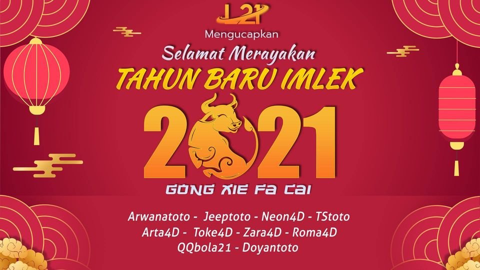 Neon4D's tweet photo. Gong Xi Fa Cai 2021 !!! 

LOTTO21GROUP Mengucapkan selamat tahun baru imlek 2021
Gong Xi Fa Cai. Semoga tahun baru Imlek 2021 ini membawa kebaikan dan rezeki yang berlimpah untuk kita semua.

Salam hoky dan kompak selalu dari kami,LOTTO21GROUP https://t.co/DRaW285toW