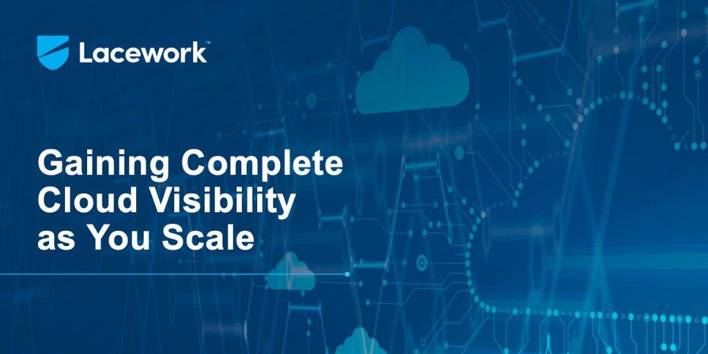 Lacework's tweet image. Only having partial visibility into your #cloudenvironment can leave your org open to an undue amount of risk. Here&apos;s why security without #cloudapp visibility isn’t really security at all: info.lacework.com/gain-visibilit…