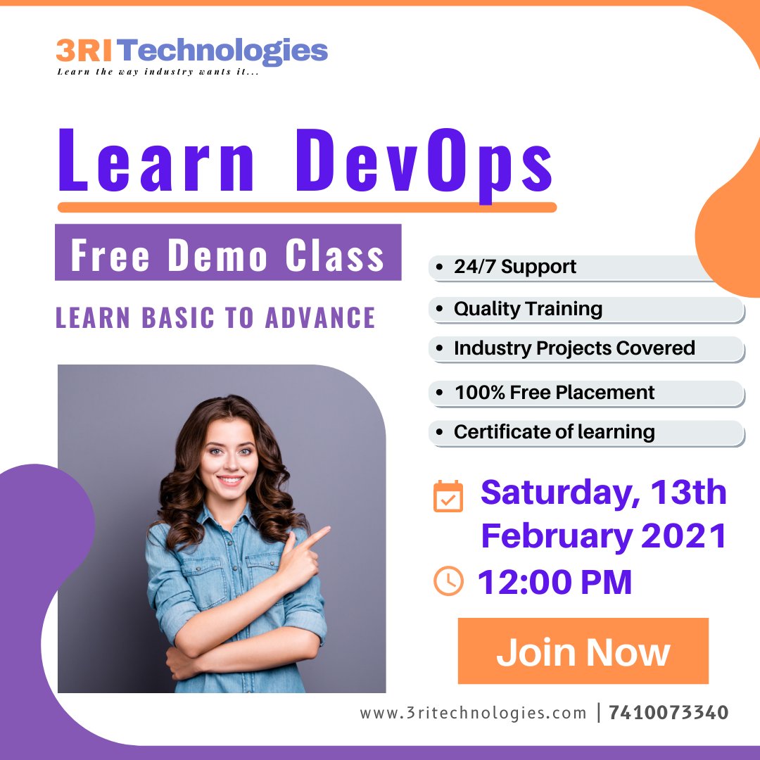 3RITechnologies's tweet image. FREE DEMO AVAILABLE
Build your skills with the DevOps tools
Learn DevOps Online with Industry Experts & Top-Ranked Faculty
Practical-oriented Course, Industry-recognized Certification
Visit zcu.io/RIIM
Call 7410073340
#devopscommunity #devopslife #devops4 #devopstools